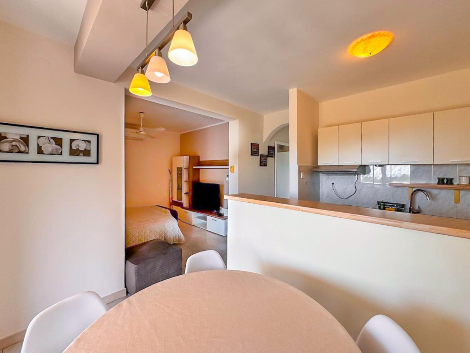 Studio Vesna With A Terrace And Sea View ラバック エクステリア 写真